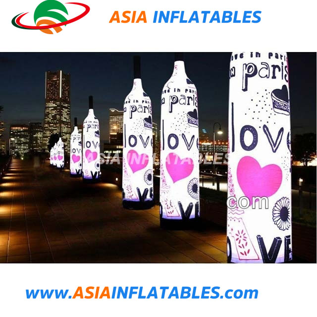 Party Decoration Inflatable Cone with LED Light