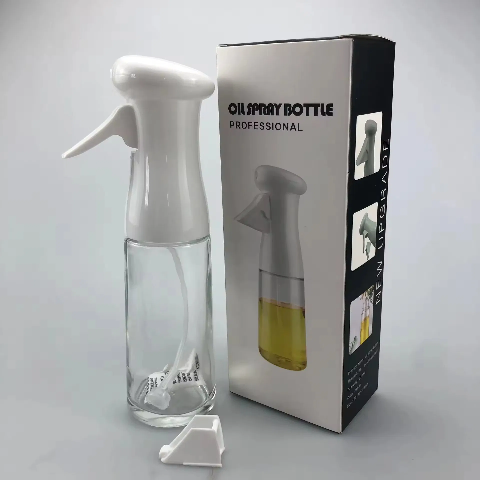 Glass Oil Sprayer and Dispenser Vinegar Glass Bottle Measuring Dispenser in Reasonable Price