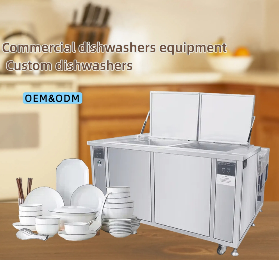 High Efficiency Open Top Dishwasher Saves Time