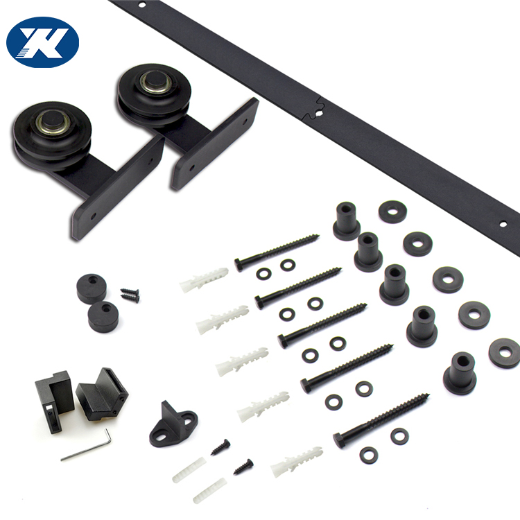 Modern Design Sliding Barn Door Wheel Rail, Sliding Barn Door Lock