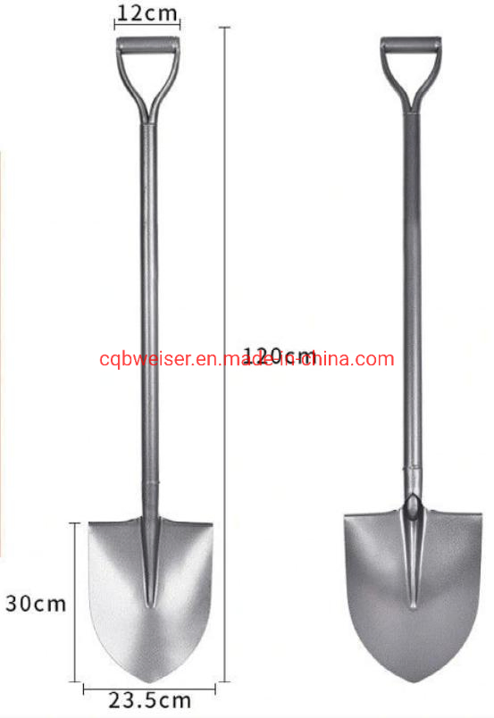 Carbon Steel Shovel Steel Handle Spades S501&S503y Garden Shovel