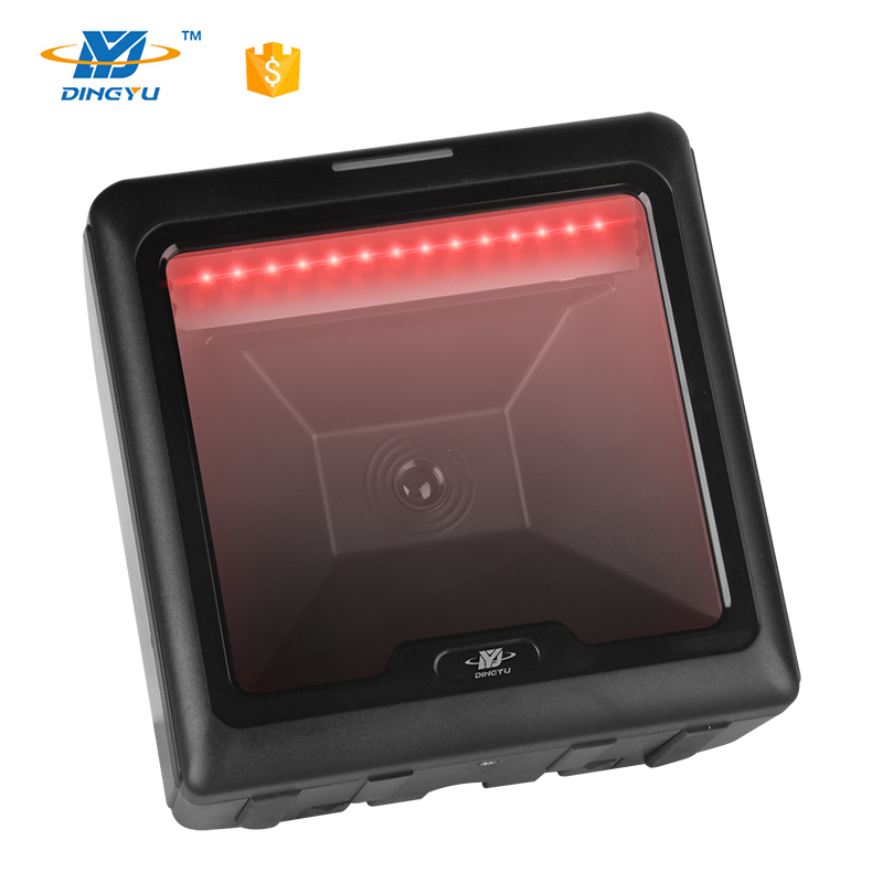 High-Performance 1d 2D Automatic Identification Desktop Barcode Scanning Platform CMOS Omnidirectional Supermarket Retail Scanner