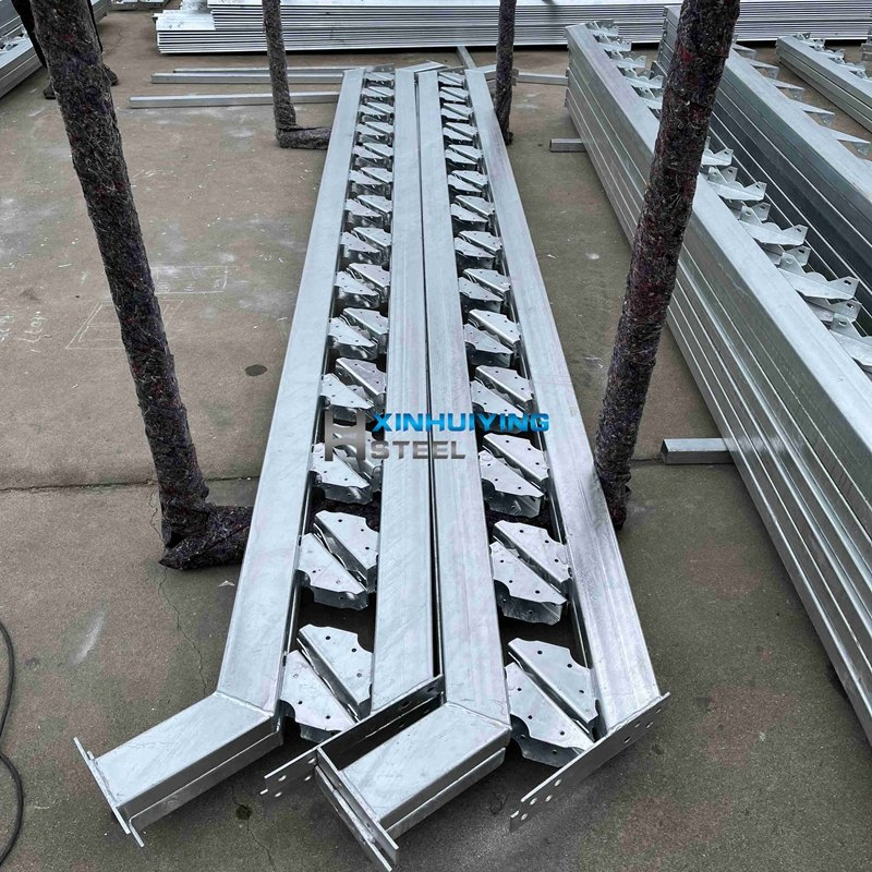 New Zealand Fabricated Indoor/Outdoor Staircase Galvanised Steel Stringer Stairs