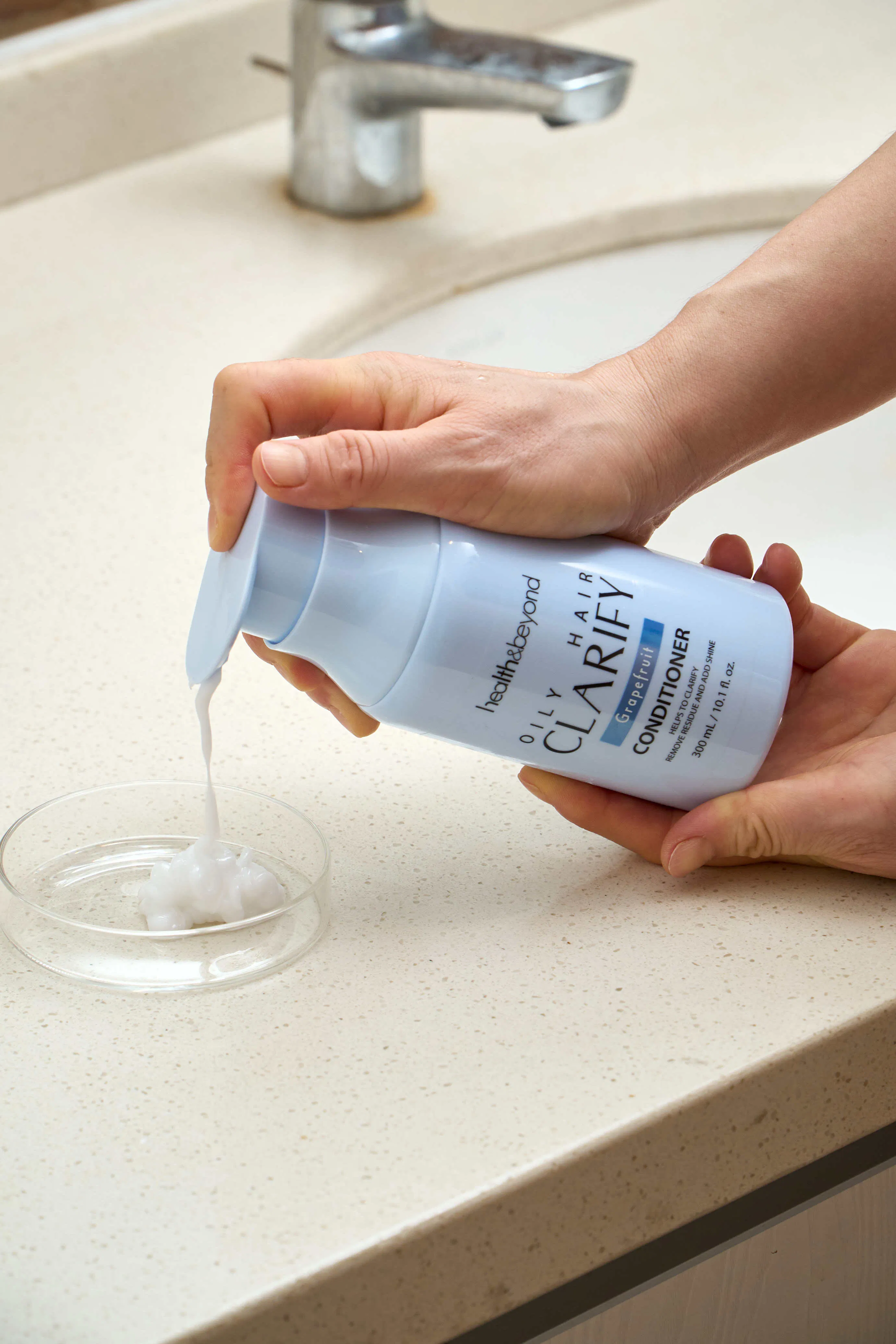 Private Label 300ml Deeply Clarifying and Balancing Oily Hair Shampoo Conditioner