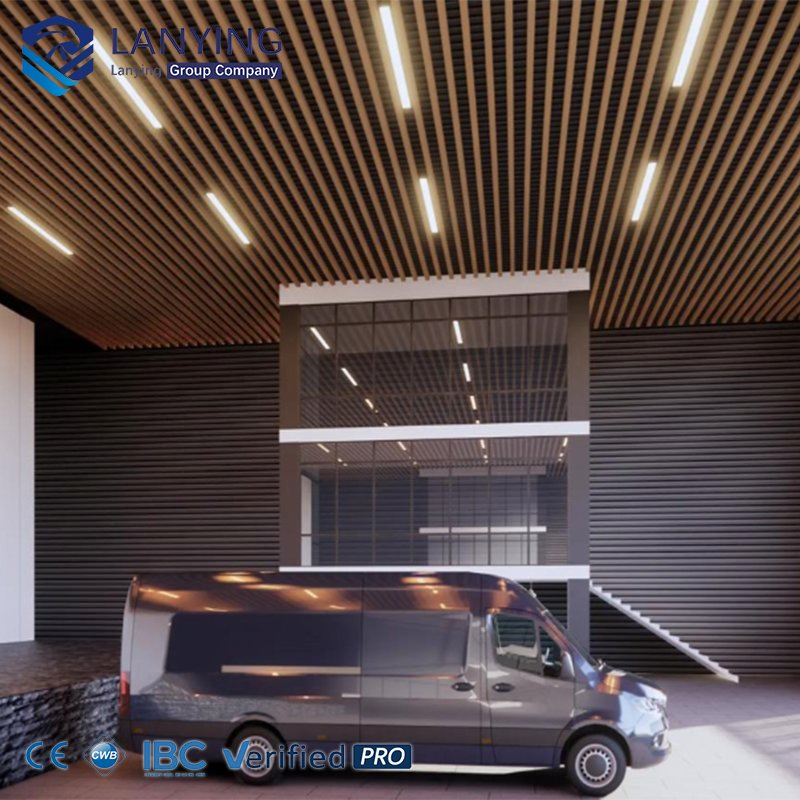 Fireproof Steel Structure Workshop Building with Rock Wool Insulation Panel