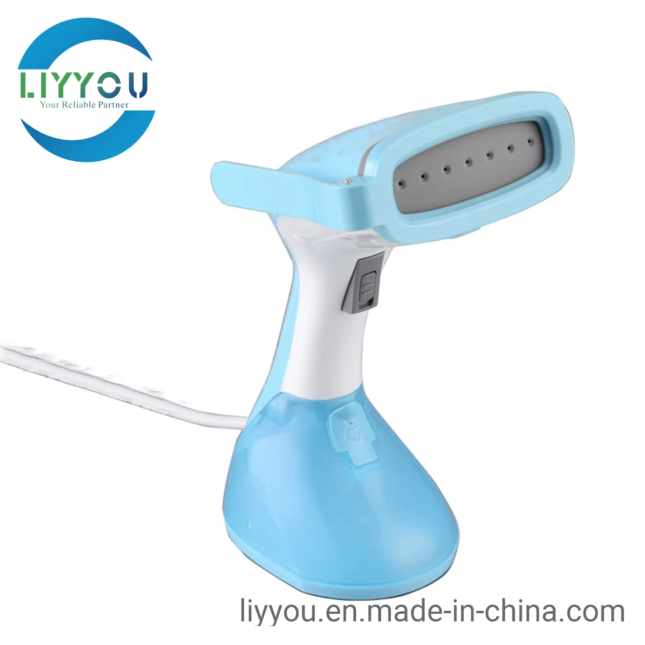 Compact Handheld Garment Steamer with Travel Pouch for Easy Use