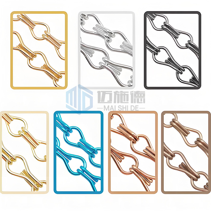 Aluminium Chain Link Curtain for Ceiling Decoration