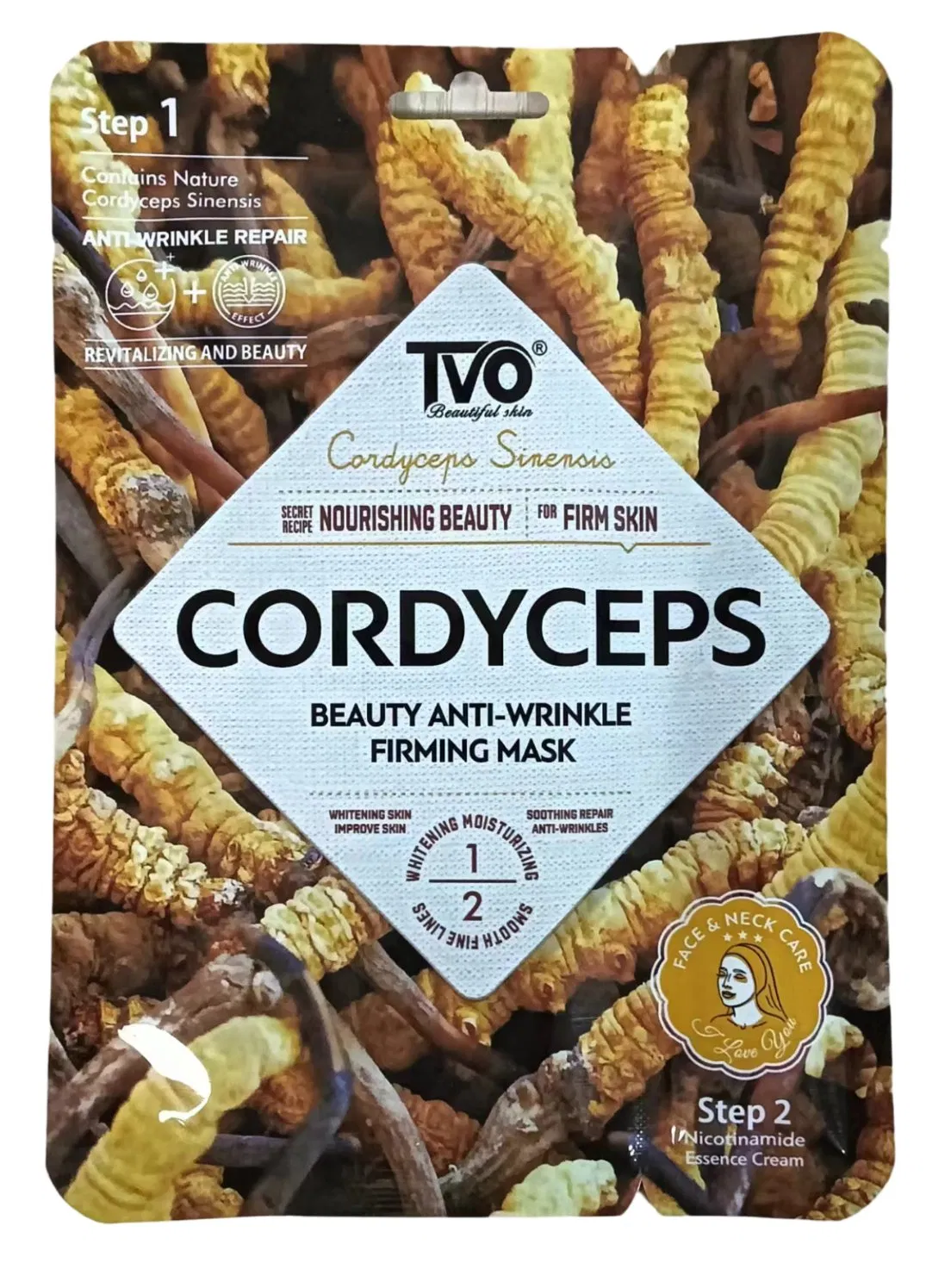Cordyceps Beauty Anti-Wrinkle Firming Mask+Nicotinamide Essence Cream