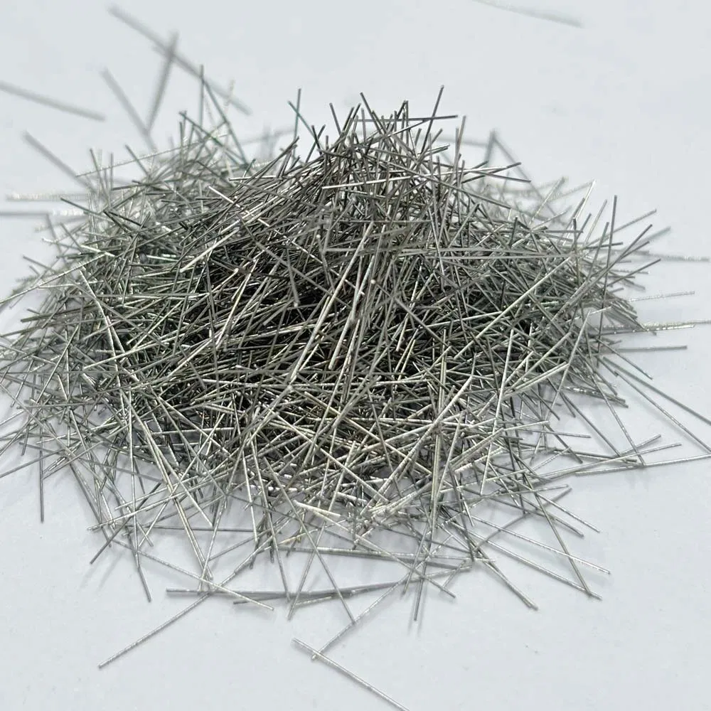 High-Tensile 304 Hooked End Stainless Steel Fibers for Industrial Flooring