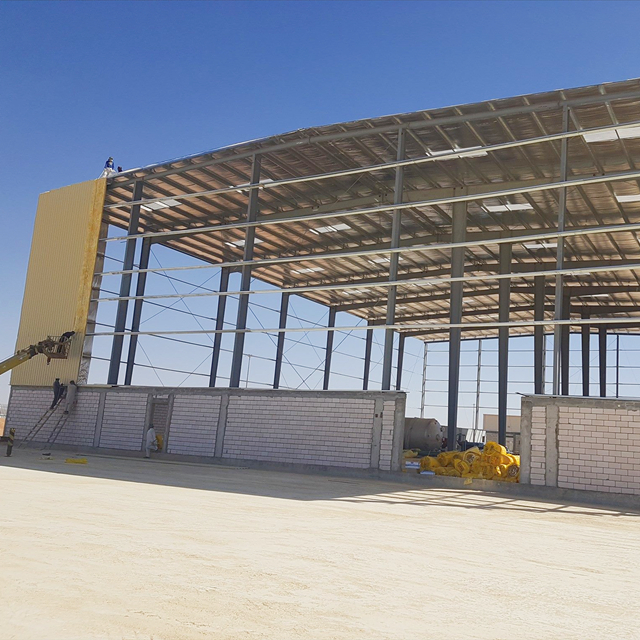 Professional Prefab/Prefabricated Steel Structure Workshop Building Manufacture Metal Sheet Roof Panel Frame Airplane Aircraft Warehouse Hangar with Large Span