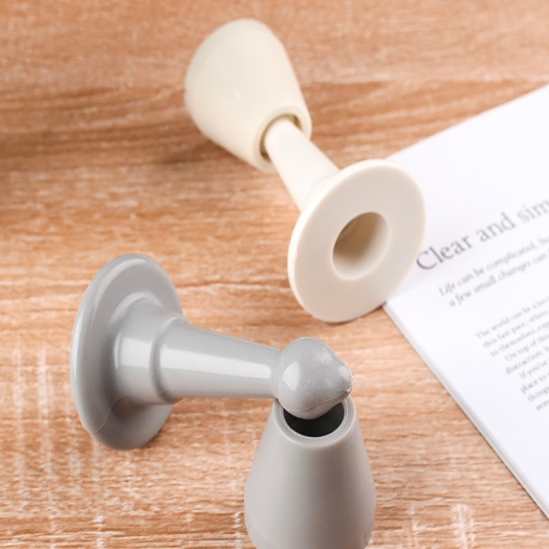 Muti-Functional Door Handle Wall Protector Stopper Rubber Pad Silicone Suction Door Stopper Anti-Collision Mat