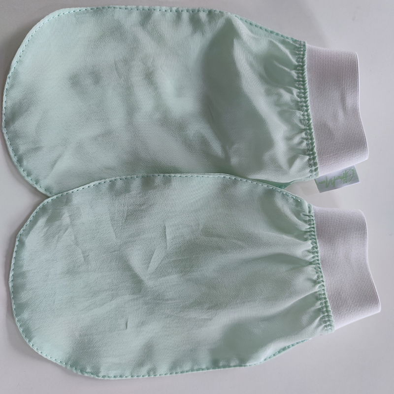 Wholesale 100% Real Turkish Silk Exfoliating Bath Glove Mitt for Body SPA