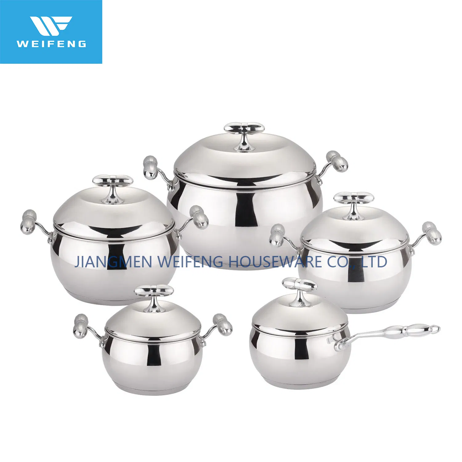 Apple Shape Stainless Steel Cookware Set Hot-Selling in Middle East Market