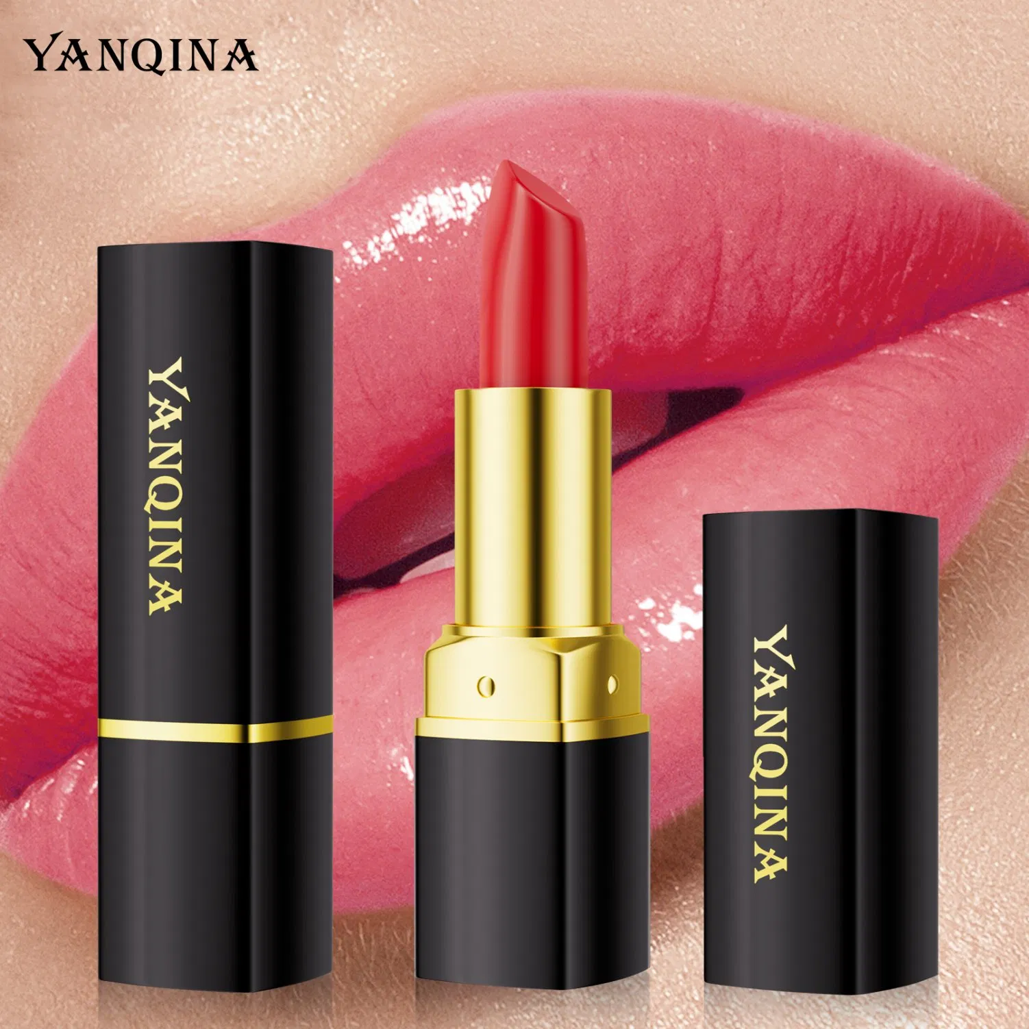 Private Label in Stock Color Change Lip Balm Moisturizing 3 Colors Lipstick Waterproof Long Lasting Lipstick