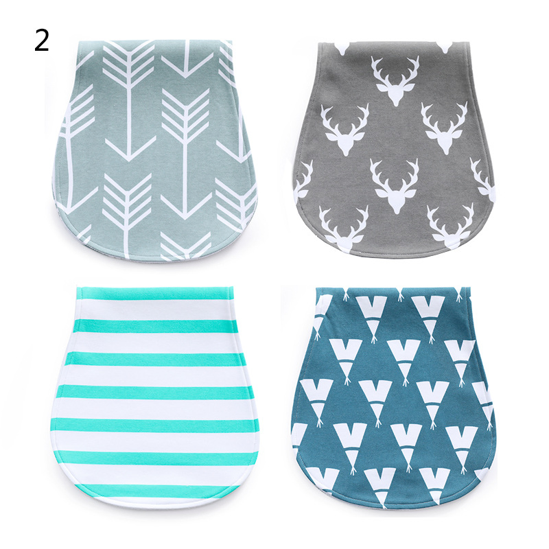 0148 Custom 100% Cotton Triangle Baby Bib
