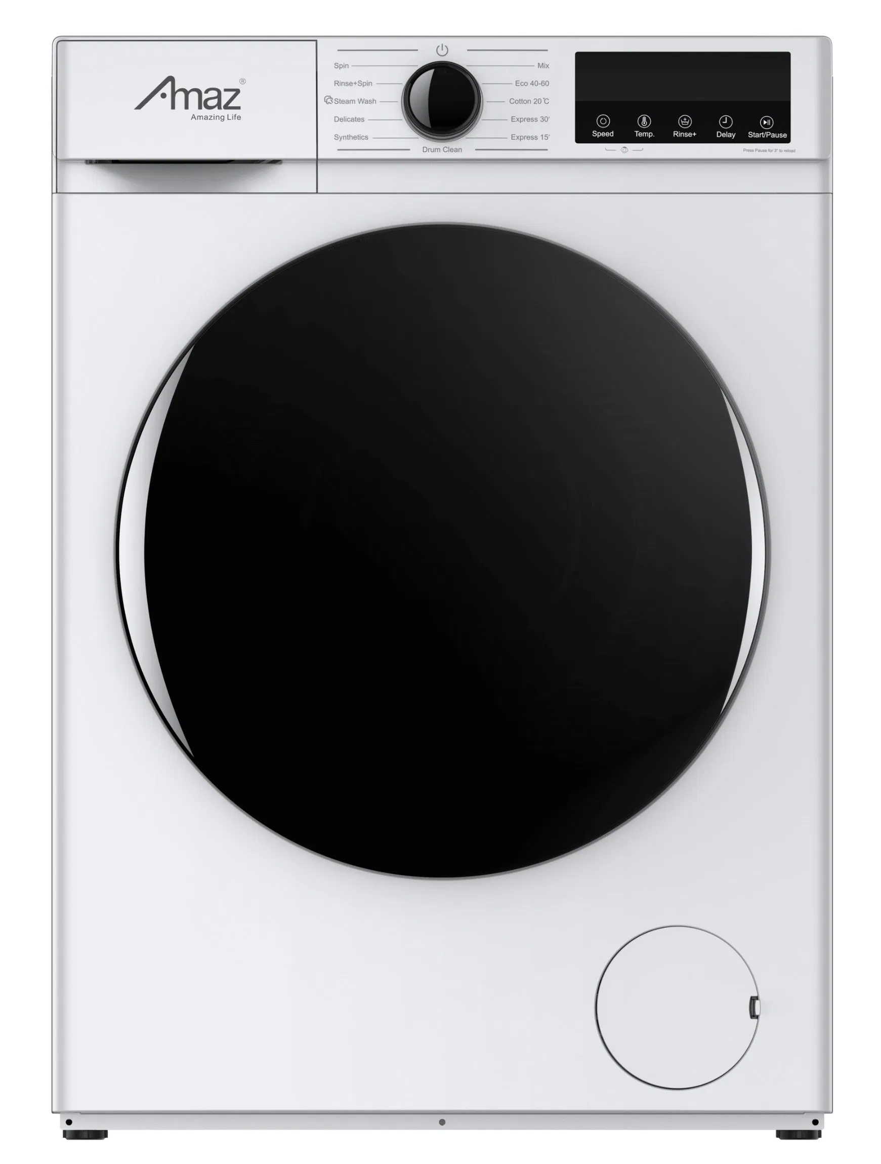 6kg 8kg 10kg 12kg Front Loading Washing Machine with Durable Motor