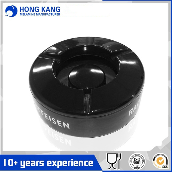 Eco-Friendly Cigarette Windproof Melamine Portable Ashtray