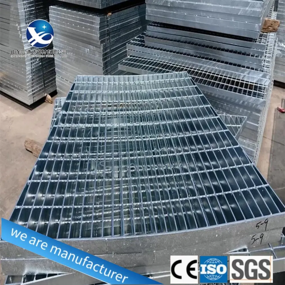 Heavy-Duty G355 Galvanized Steel Grating Panel for Durability