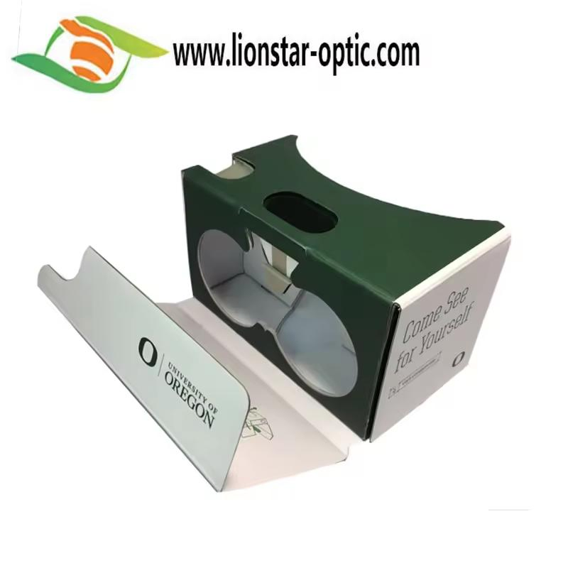 Factory Supply Customize Logo Printed Cardboard Google Vr Movie Video Glasses