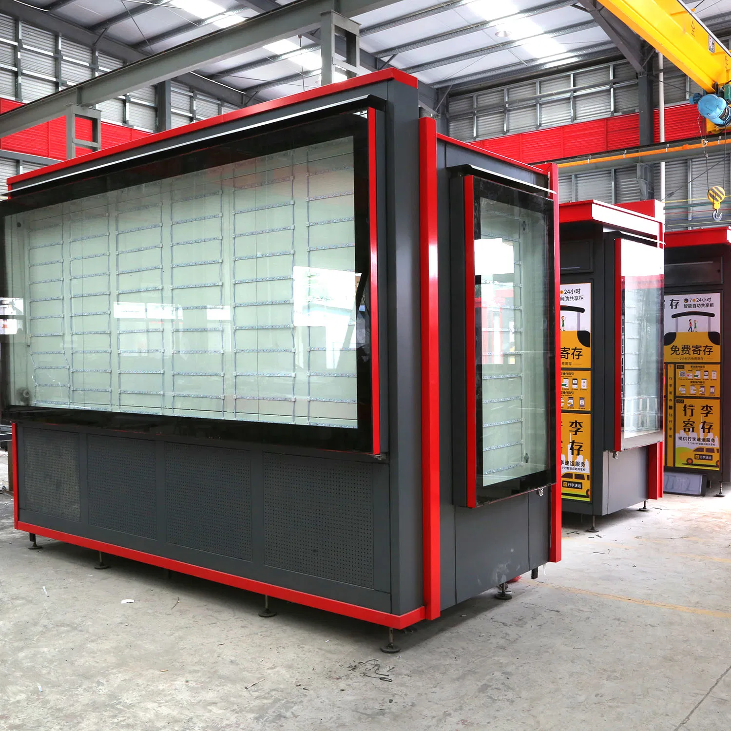 Hexagonal Outdoor Kiosk Booth for Promotion