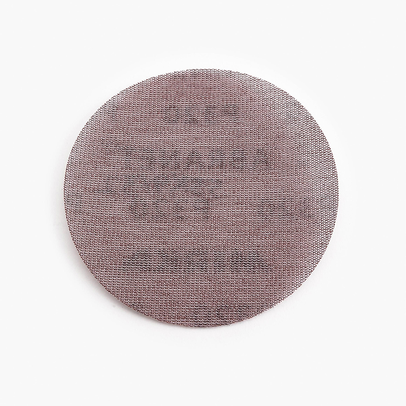 Purple Water Proof 150mm Hoop and Loop Ceramic Sanding Abrasive Sand Paper for Polishing