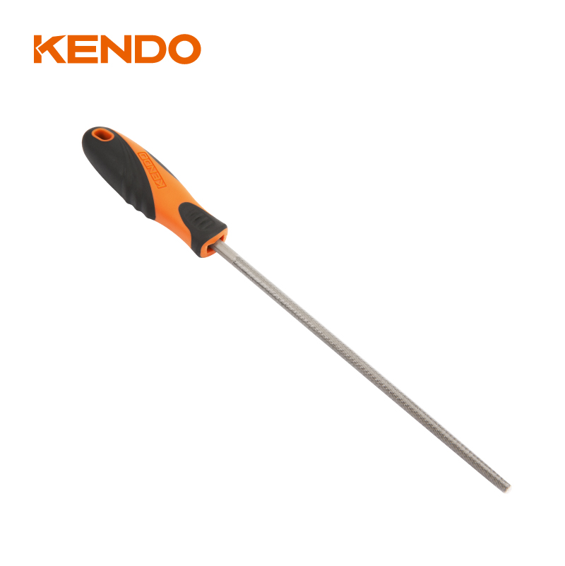Напильник круглый стальной Kendo для высоколегированной стали