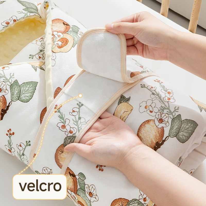 High Quality Baby Cotton Sleep Swaddle Children Toddler Warm Soft Breathable Wrap Blanket Skin-Friendly Baby Soft Swaddle