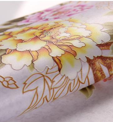 Silk Surface Wall Cloth White Blank Material for Printing Wall Cloth Decoration
