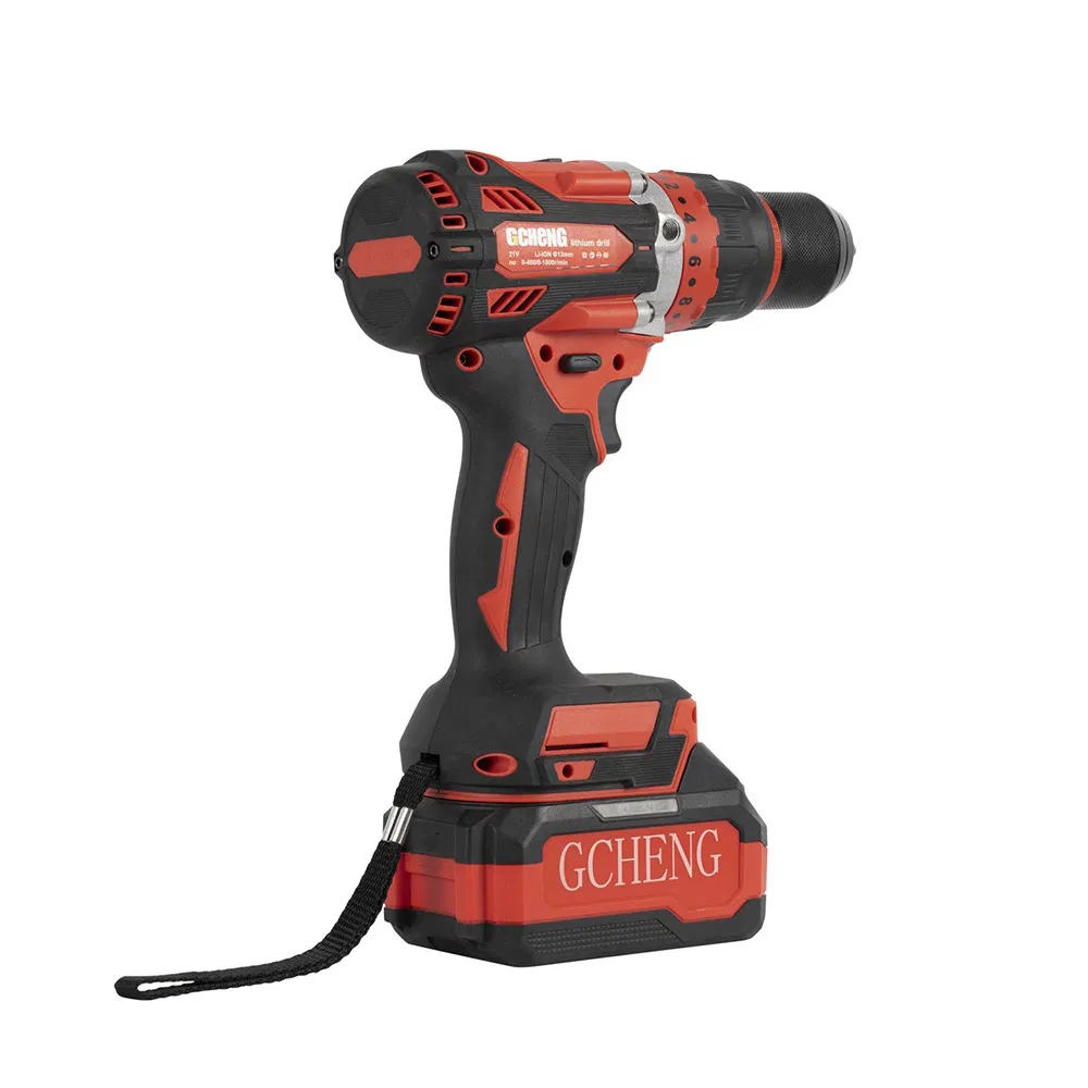 Аккумуляторная дрель-шуруповерт 21В с ударным режимом