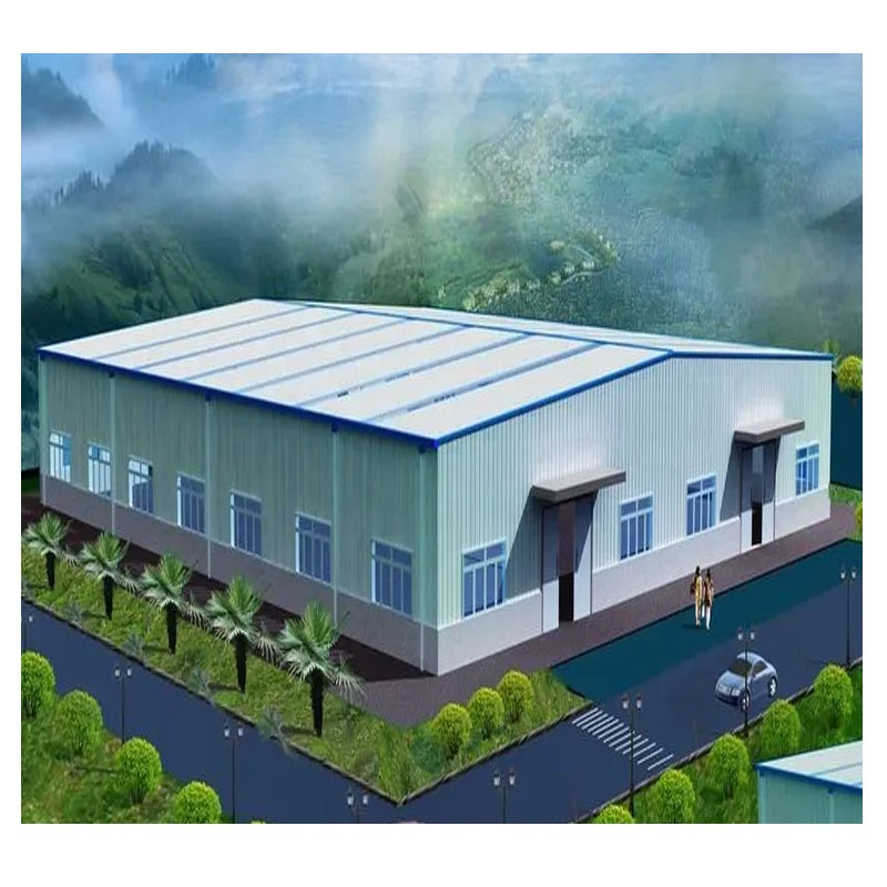 Mini Golf Course Steel Structure Building for Architecture Tourism and Sightseeing