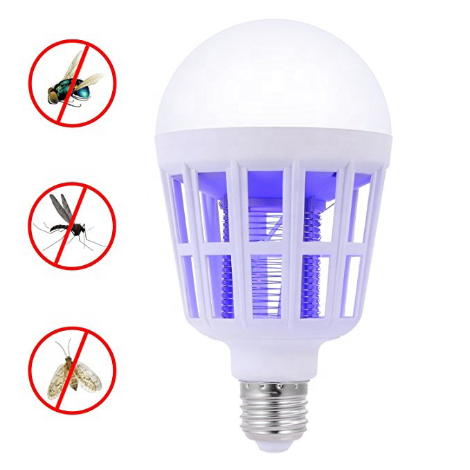 Amazon Best Sellers 2 in 1 15W LED Bulb Mosquito Killer Lamp
