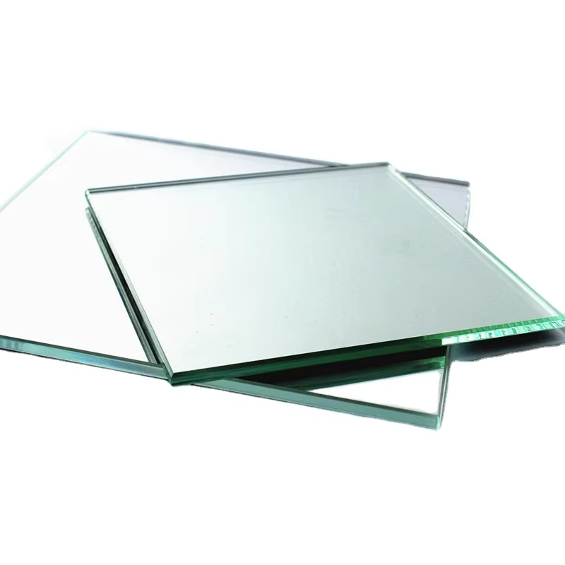 Silver Mirror Washroom Rectangular Round Modern Wall Decorative Mirror Glass Toilet Double Coated Glass Mirror