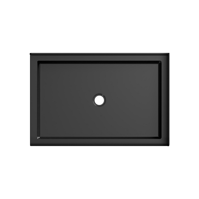 1220X813X95mm Right Double Threshold Rectangle Waterproof Acrylic Shower Base