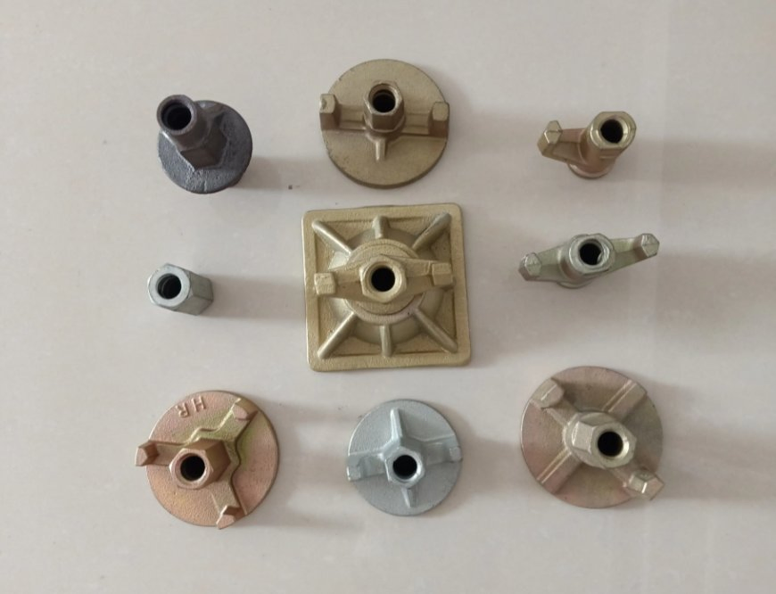 Formwork 16mm 17mm 25mm Tie Rod Building Tie Rod Nut Plate Concrete Building