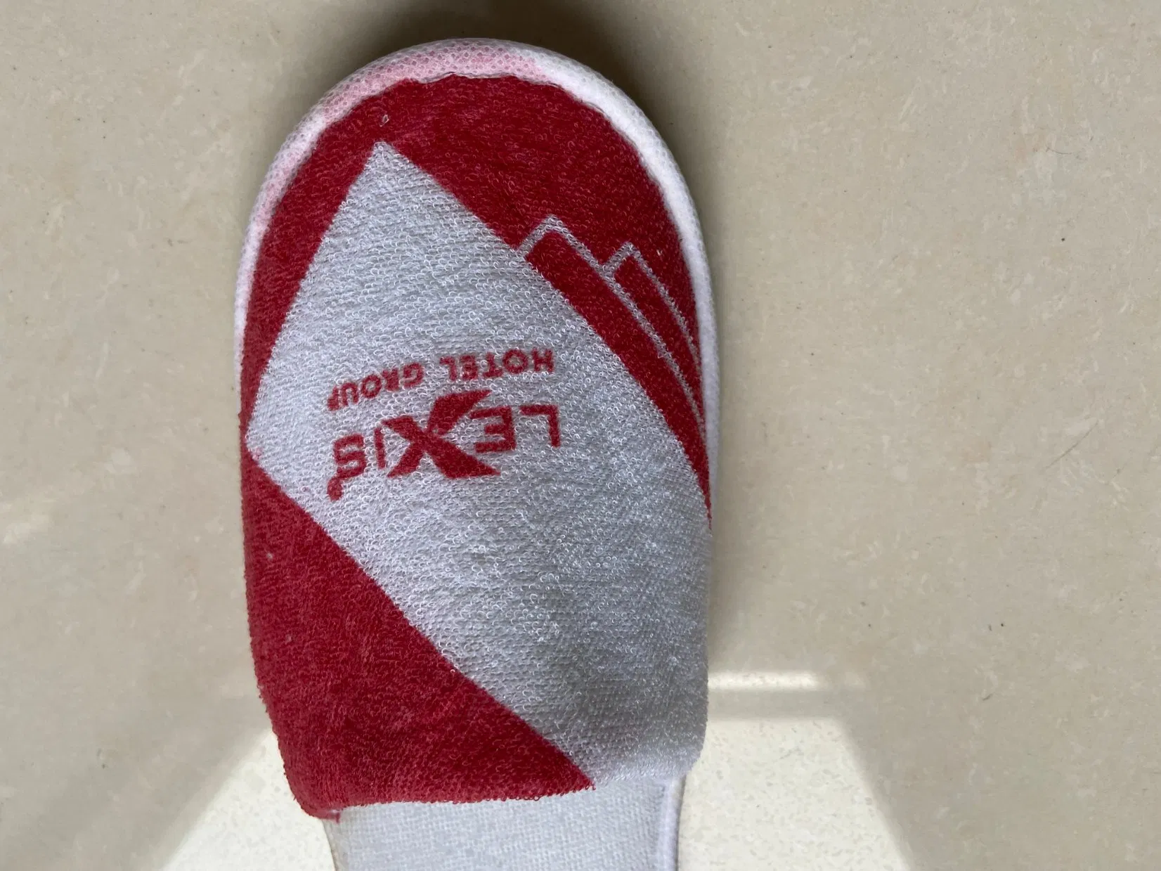 Wholesale Low Price Luxury Towel PVC Sole Hotel SPA Slippers for Guests to Provide Various Models