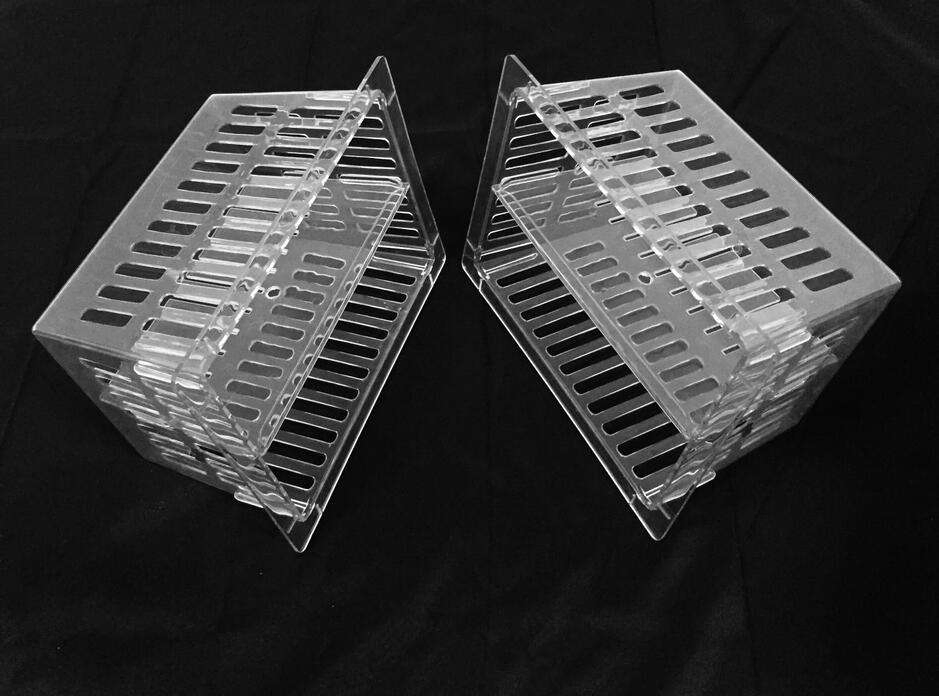Htm 71 300X400X200 Hospital Medical Clear Storage Tray with Dividers