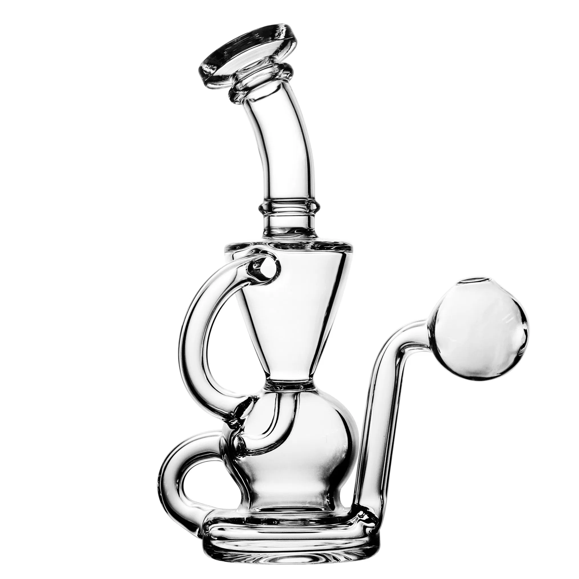 Gw-188 Giliglass 7 Inches Shisha Hookah Glass Hand Pipe Smoking Glass Water Pipe
