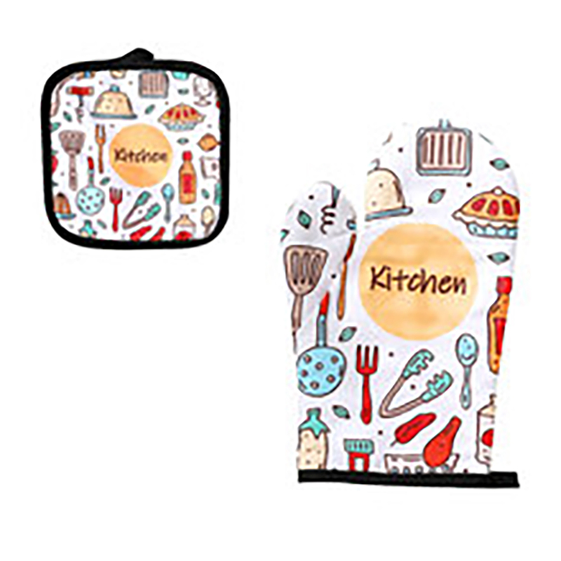 High-Temperature Resistant Gloves, Kitchen Steamer and Microwave Oven Gloves, Baking Anti-Heat Gloves