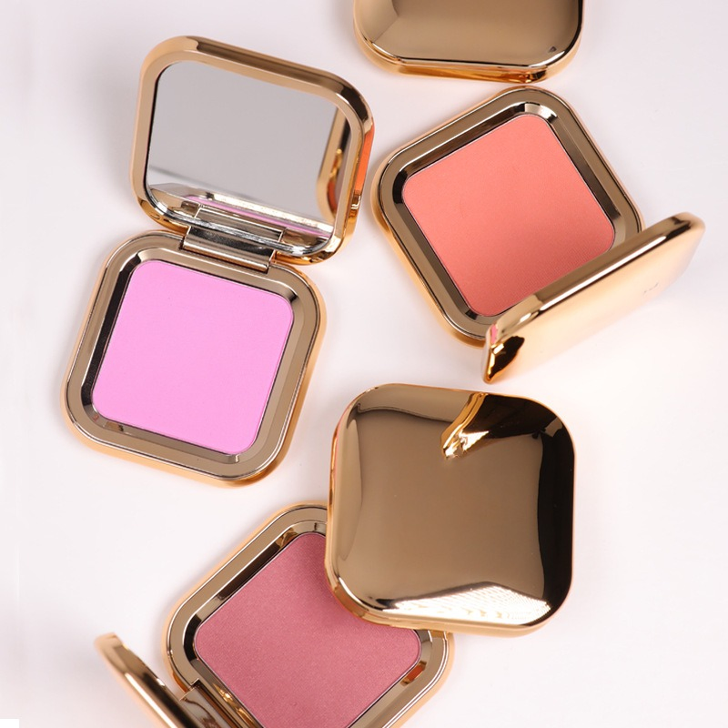 No Logo Cosmetics Blush Powder Natural Nude Makeup Matte Pink Powder Blush Palette