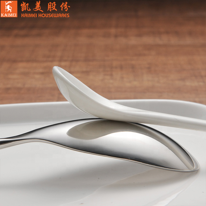 High End Food and Tableware Service Fork Spoon Knife Stainless Steel Tableware Set