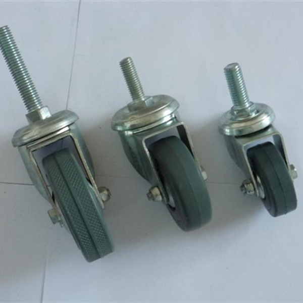 Swivel Caster with PU Wheel Aluminum Center 125*50