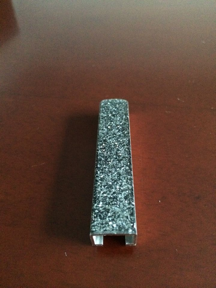 Aluminium Listello Tile Trim Decorative Customized Colors Edge