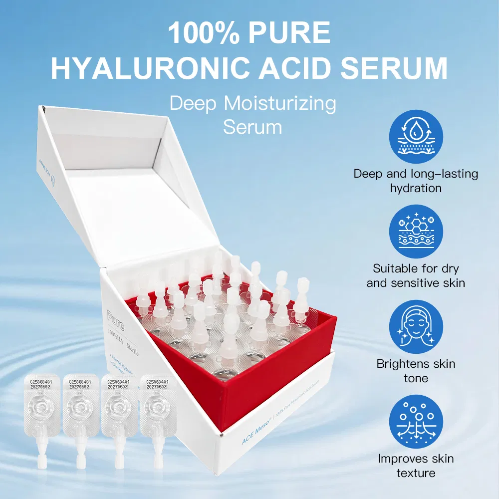 New Upgrade 1ml/PC Face Skin Care Firming Facia Hyaluronic Acid Serum