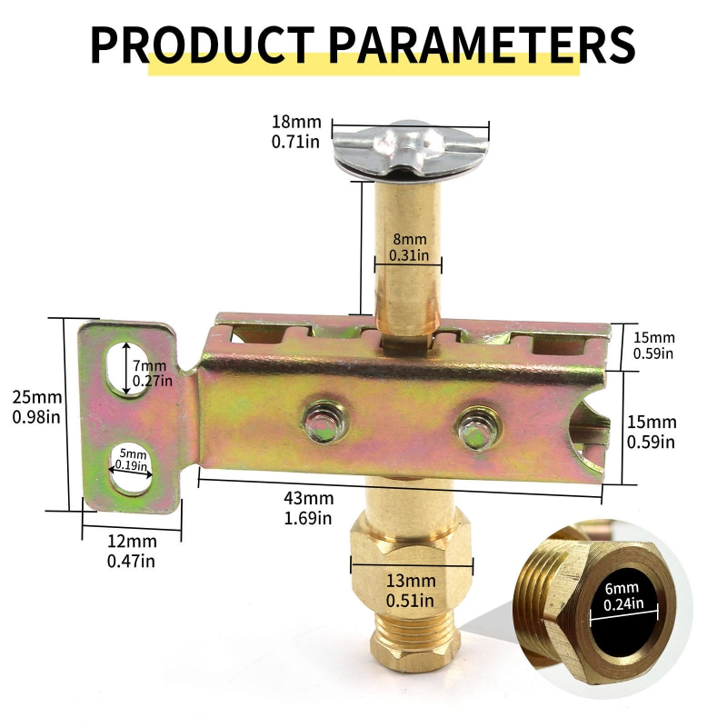 Natural Gas Pilot Burner Assembly 3flame Pilot Kit