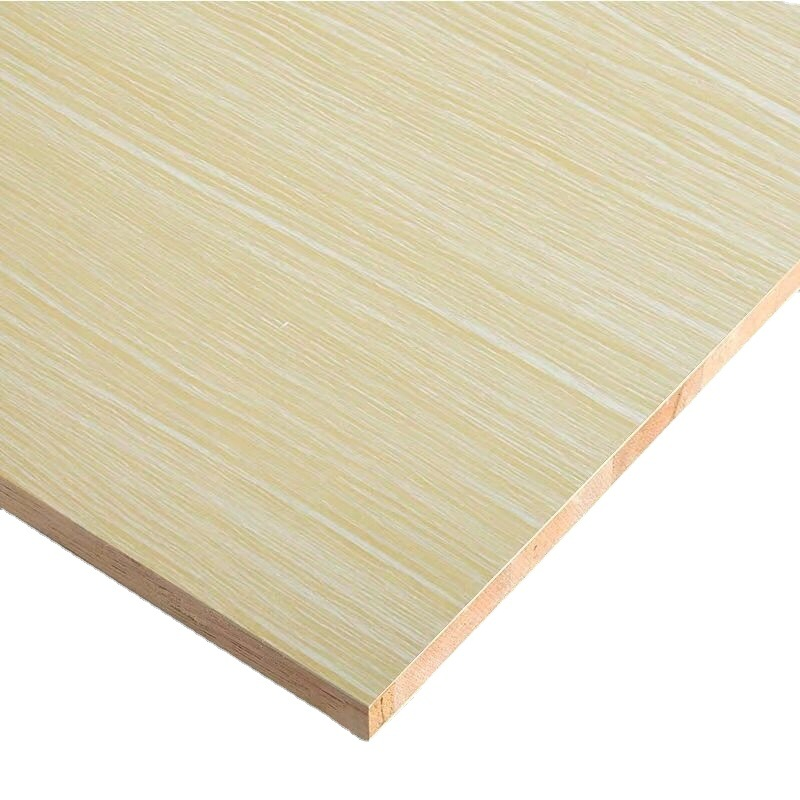 Free Painting Wood Grain Melamine Blockboard for Cabinet