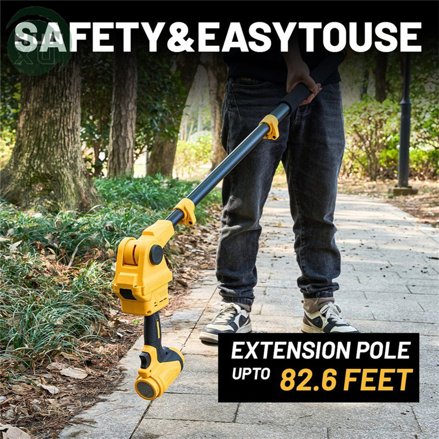 2.1m Extendable Outdoor Garden Tool Set with 8-Inch Chainsaw & Electric Pruner