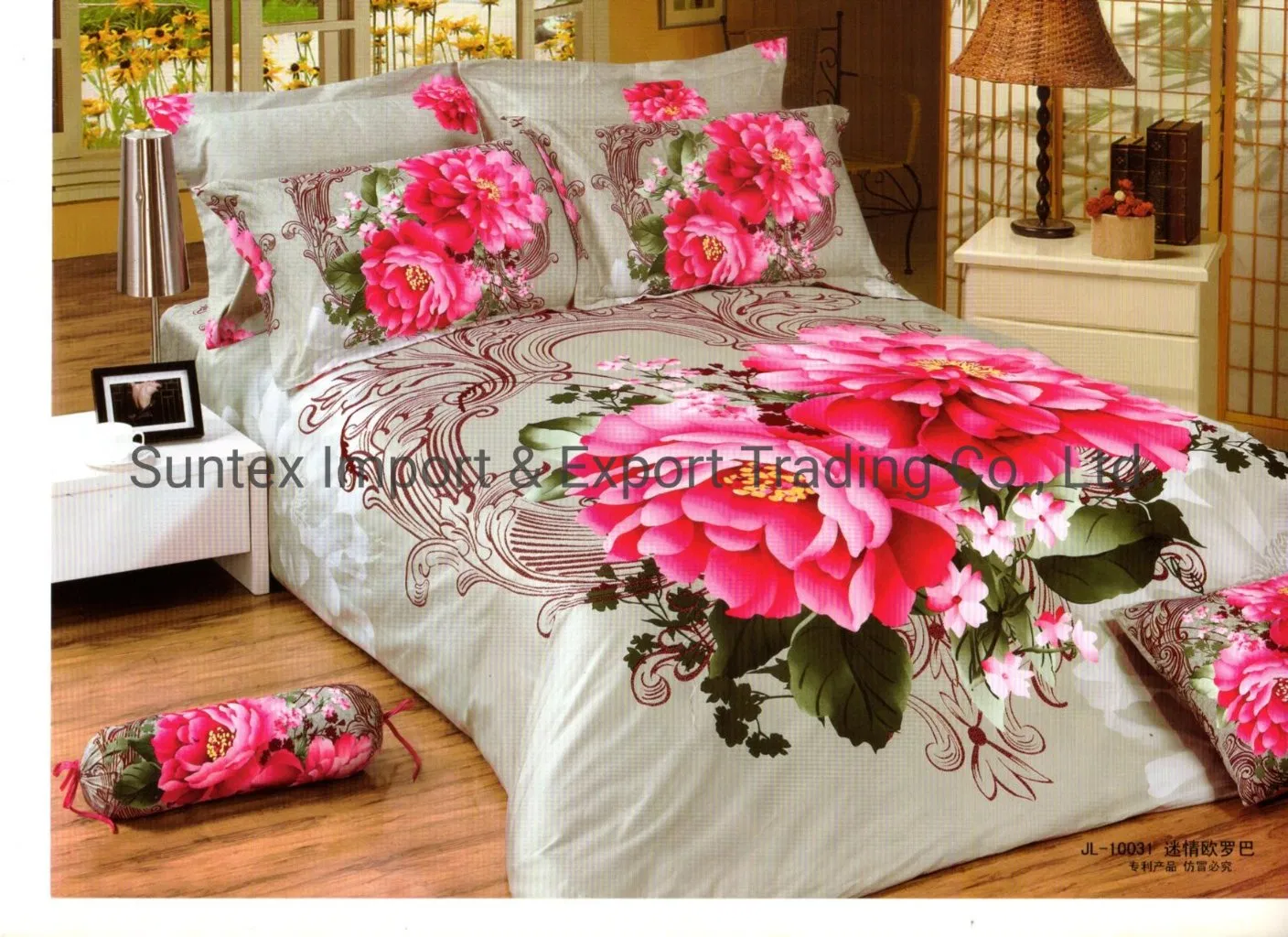 100% Polyester 3D Sceen Printed Sheet Set