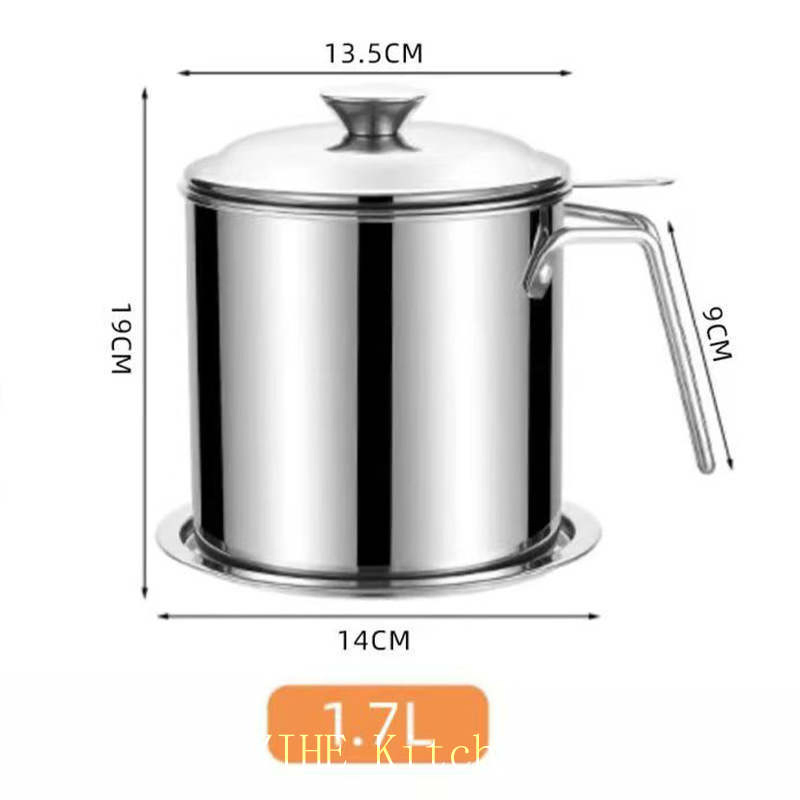 Oil Can Oil Filter Pot High-Capacity Filter Oil Pot Storage Tank