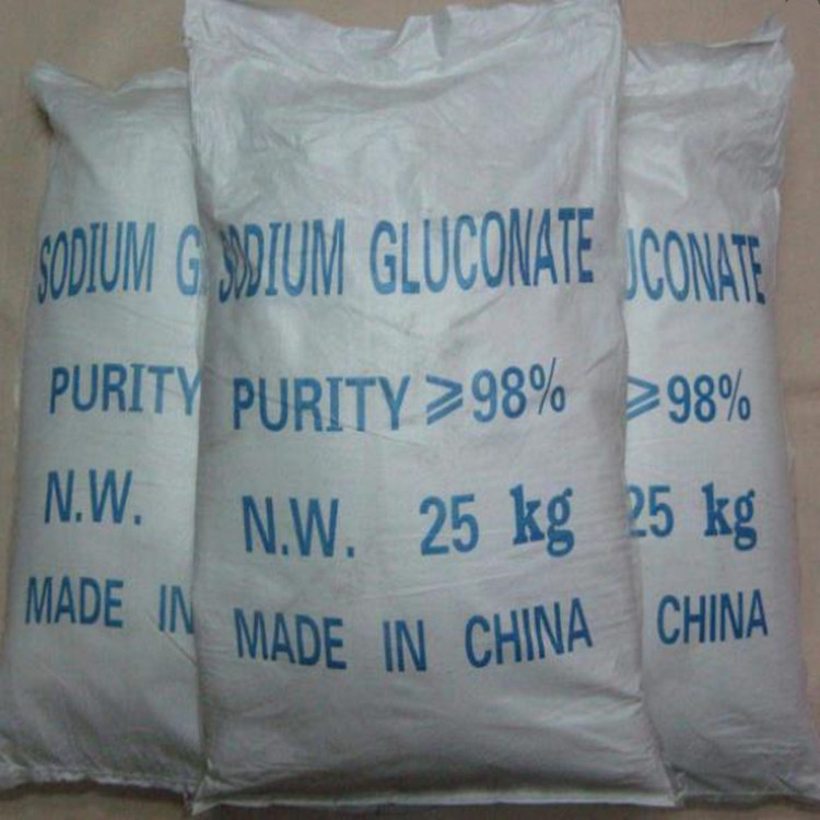 Construction Chemicals Sodium Gluconate White Powder for Concrete Additive Admixture Industrial Grade