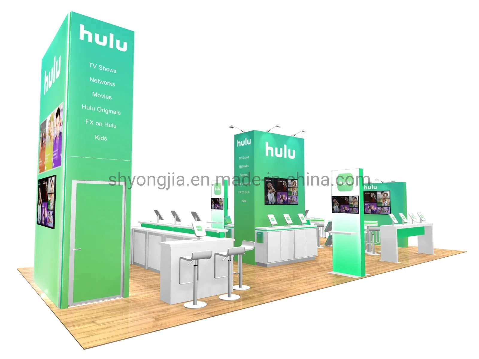 20*30 Custom Modular Kit Exhibition Trade Show Booth Stands